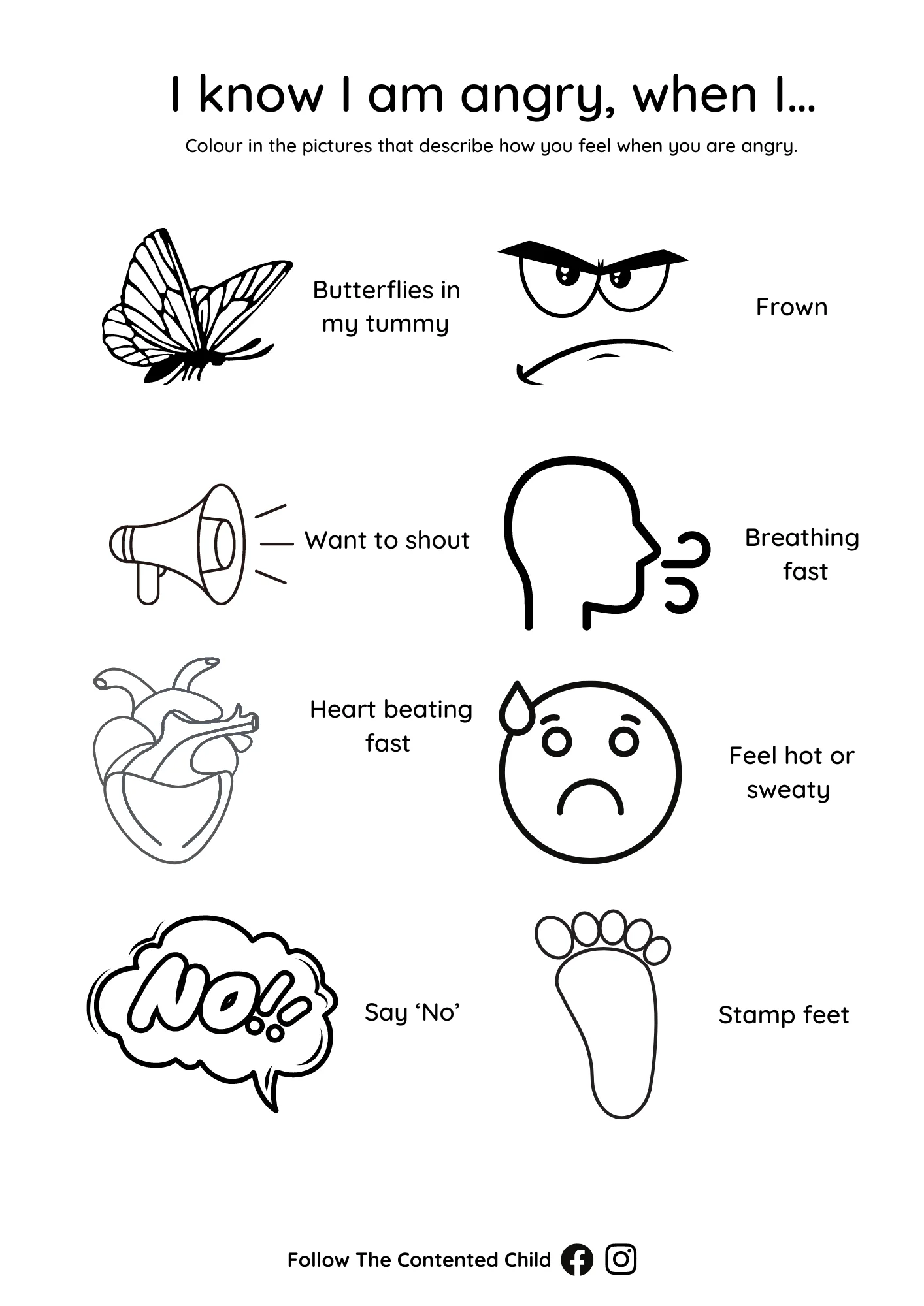 WHEN I FEEL ANGRY SOCIAL STORY/ACTIVITY PACK - Image 5