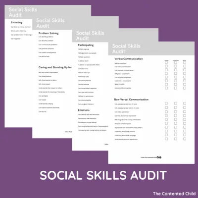 SOCIAL SKILLS AUDIT