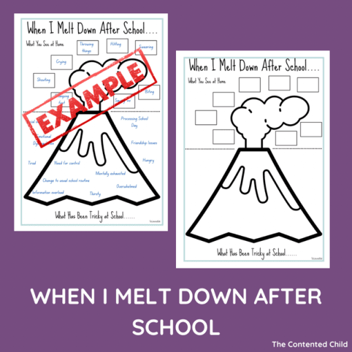 WHEN I MELT DOWN AFTER SCHOOL