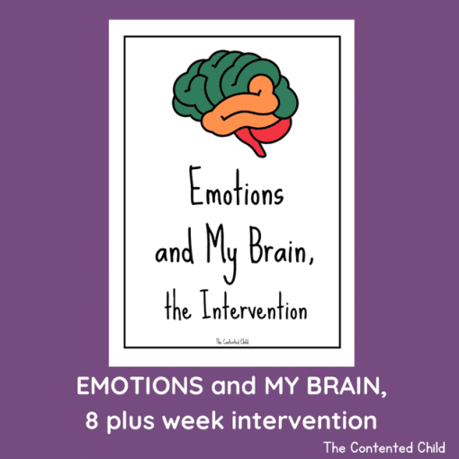 EMOTIONS and MY BRAIN, the INTERVENTION (Facilitator Pack)