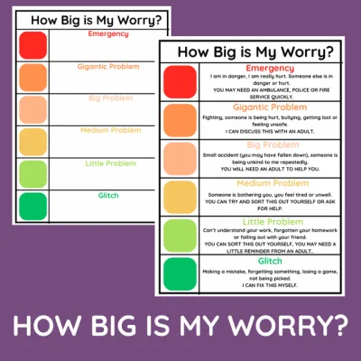 HOW BIG IS MY WORRY?