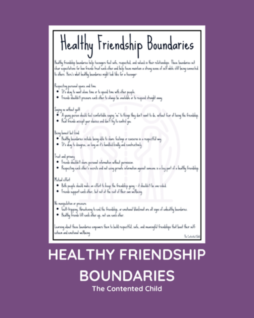 HEALTHY FRIENDSHIP BOUNDARIES - Image 3
