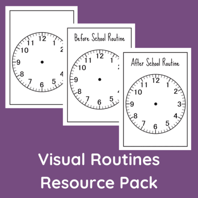 AFTER SCHOOL ROUTINE PLANNER