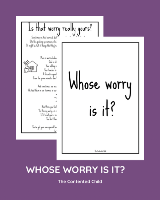 WHOSE WORRY IS IT?