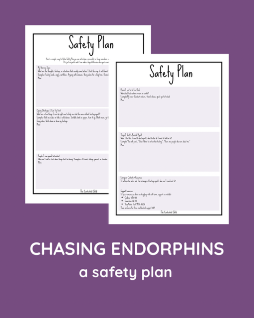 CHASING ENDORPHINS - A SELF-HARM TOOLKIT (ages 10-18) - Image 14