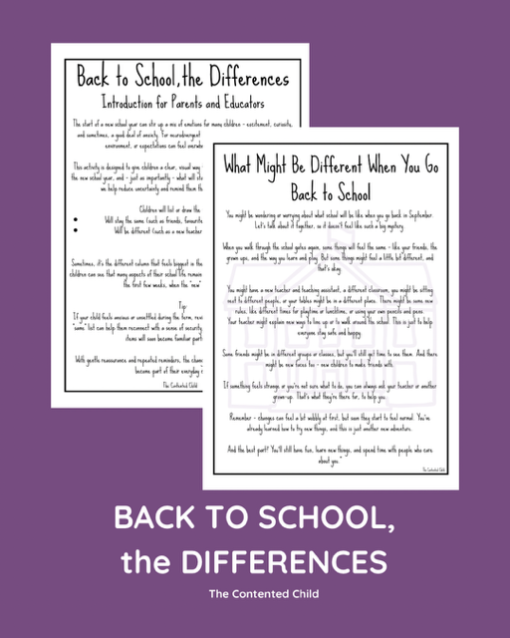 BACK TO SCHOOL, the DIFFERENCES - Image 2