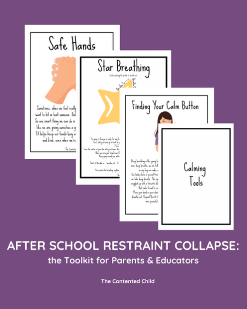 AFTER SCHOOL RESTRAINT COLLAPSE,  the TOOLKIT for Parents & Educators - Image 8