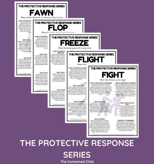 Response Class Visual The Protective Response – Visual Pack for Parents, Educators ...