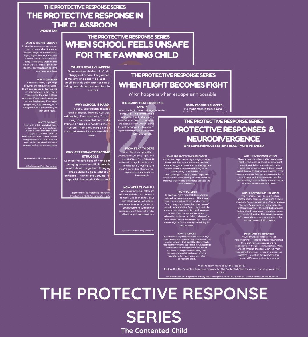 The Protective Response – Visual Pack for Parents, Educators & Professionals - Image 7